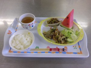 魚の野菜衣揚げ