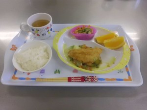 魚の南蛮野菜添え