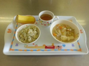 大根葉入りご飯