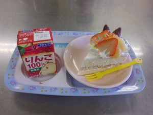 手作りケーキ